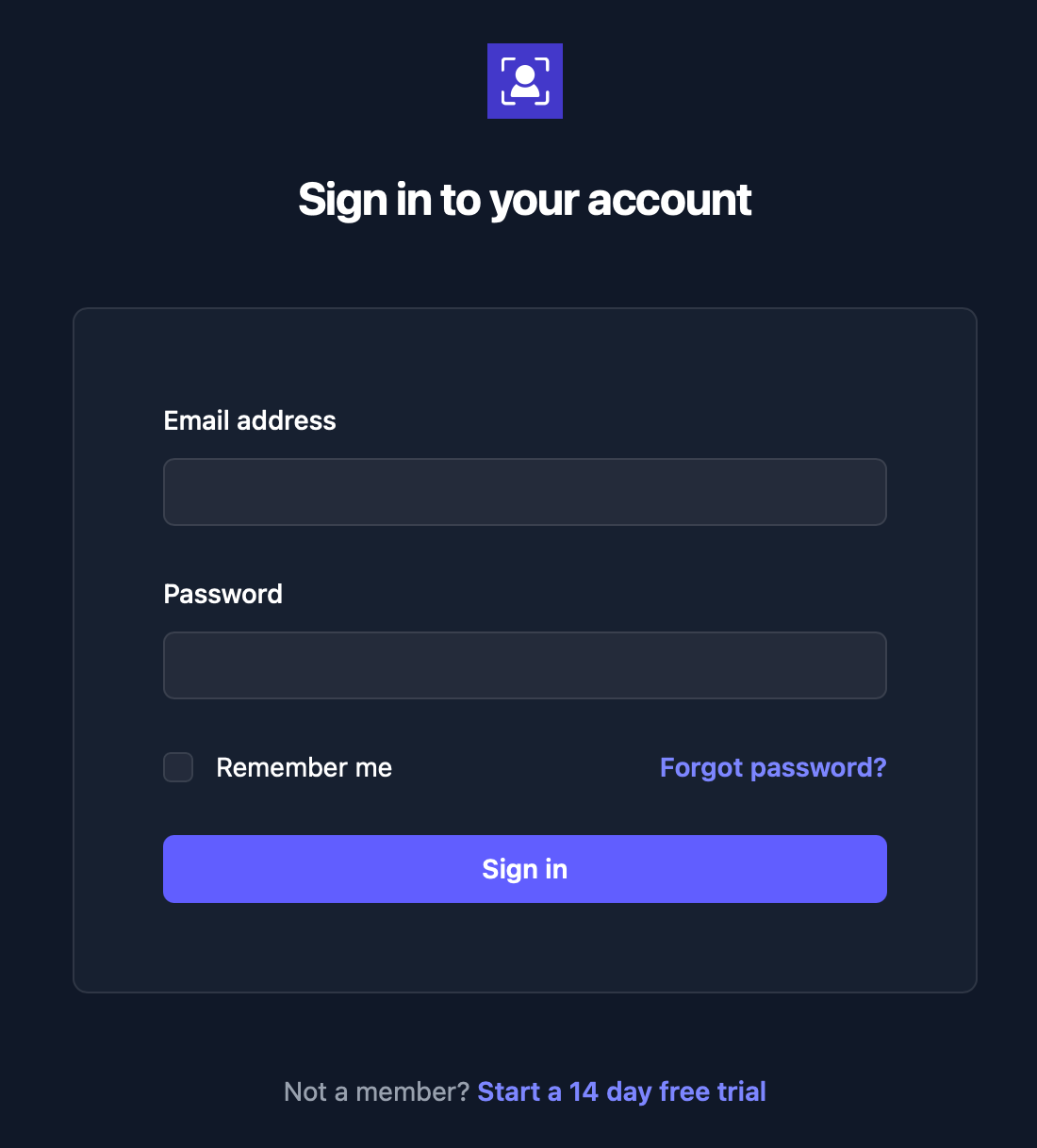 Primary two step authentication using passkeys
