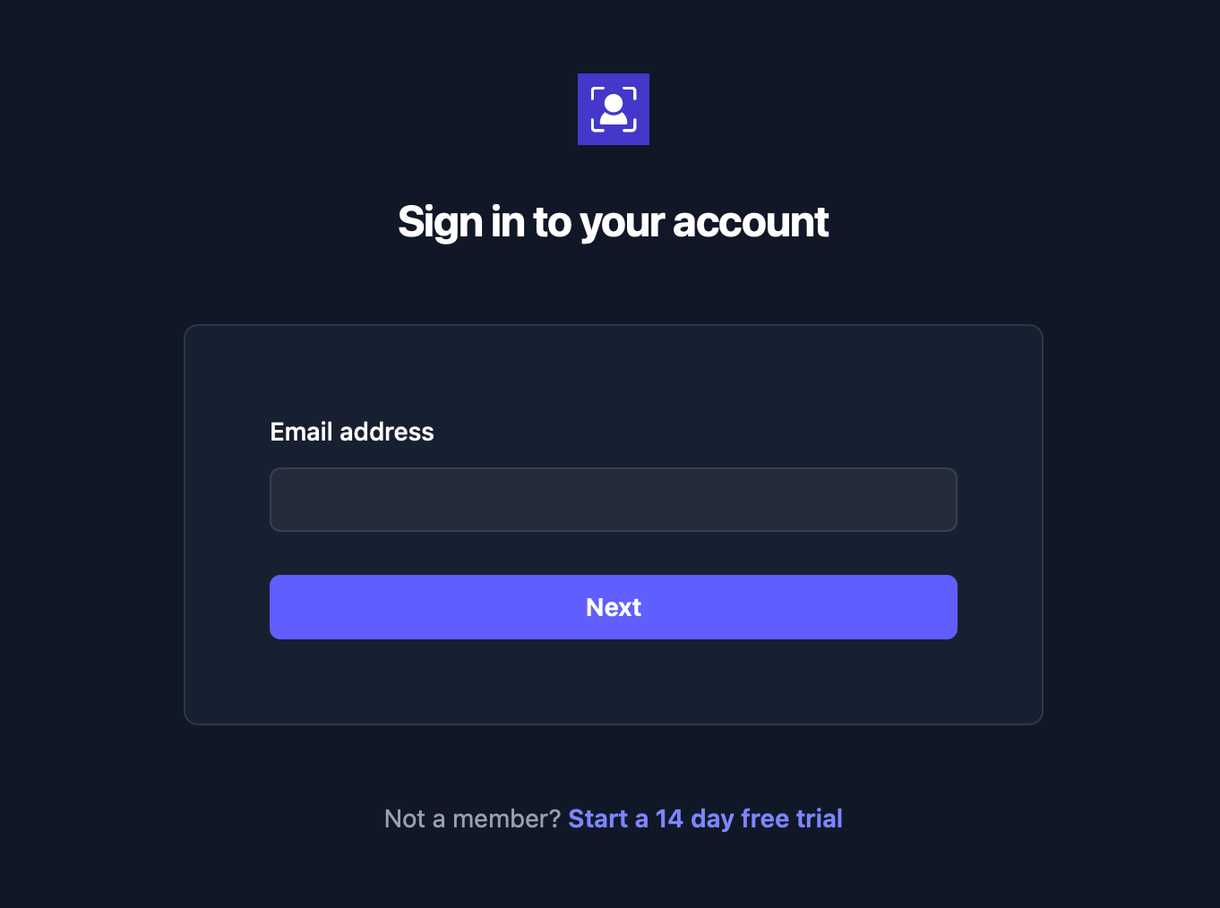 Primary two-step authentication using passkeys